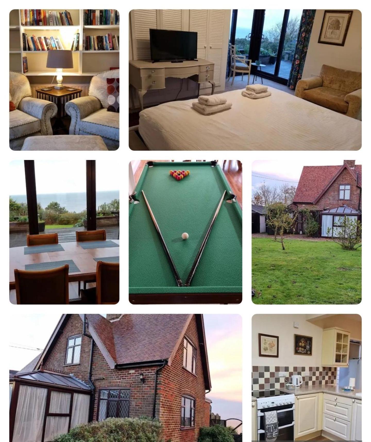 Spacious Detached Home With Beautiful Seaviews, Sleeps 6 Trimingham エクステリア 写真